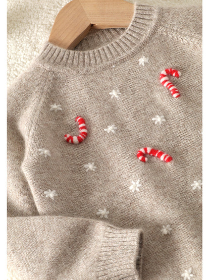 Children's Knitted Christmas Sweater