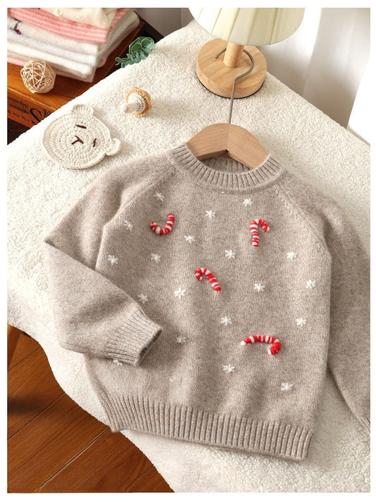 Children's Knitted Christmas Sweater