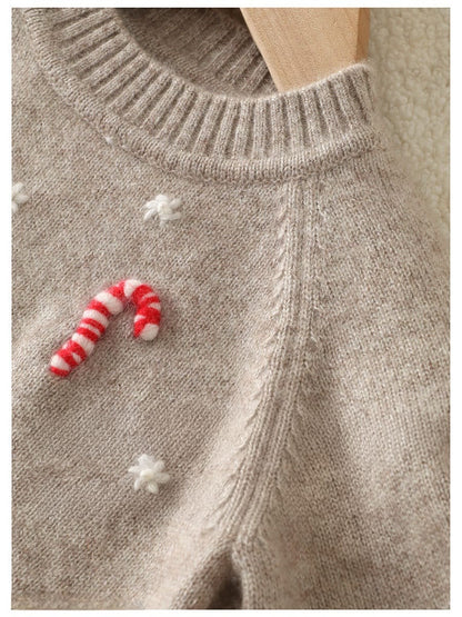 Children's Knitted Christmas Sweater