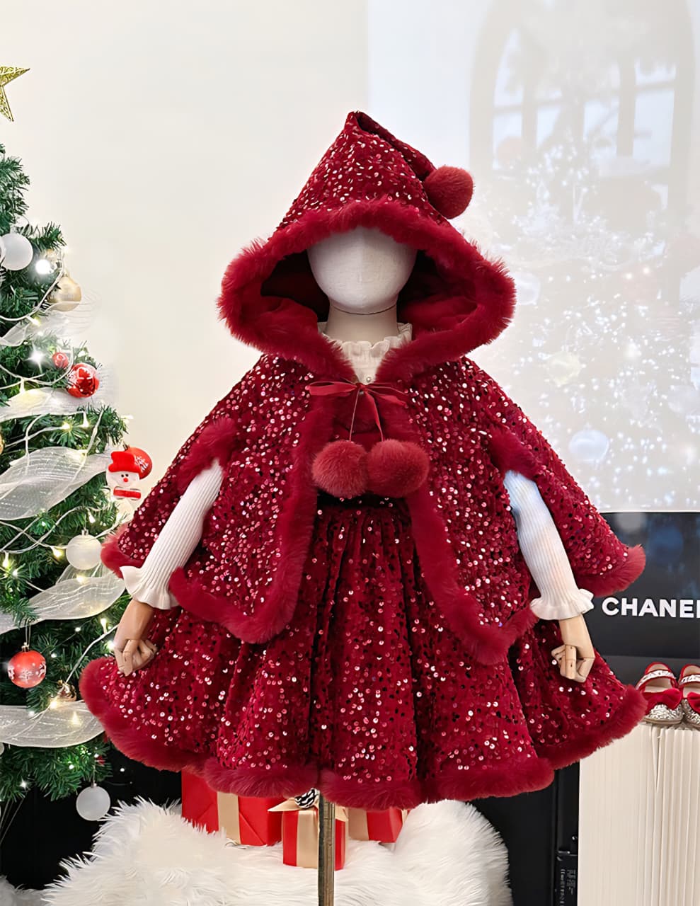 Shiny Sequin Children's Dress