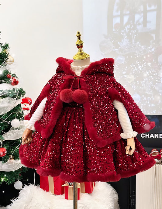 Shiny Sequin Children's Dress