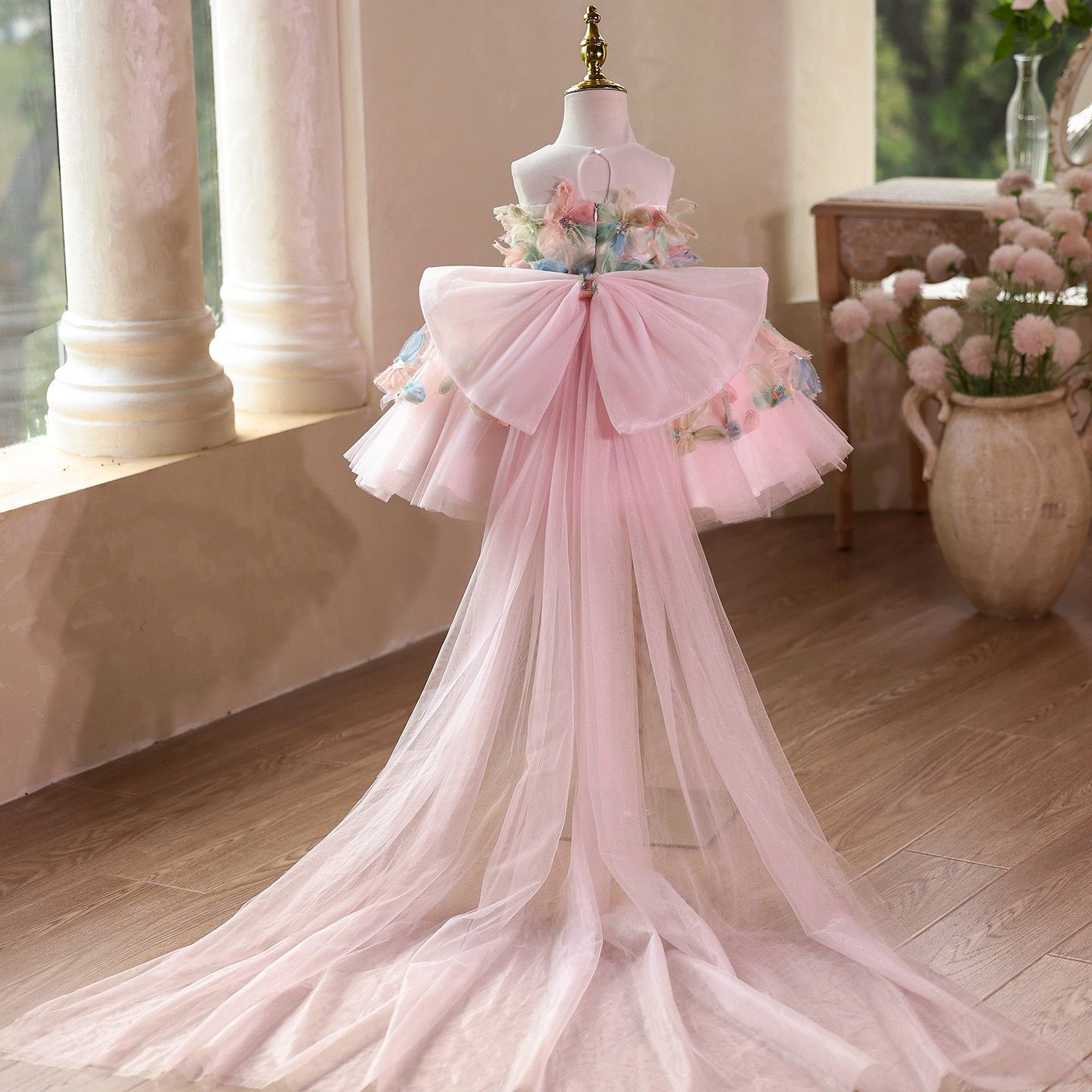 Children's Party Dress Flowers