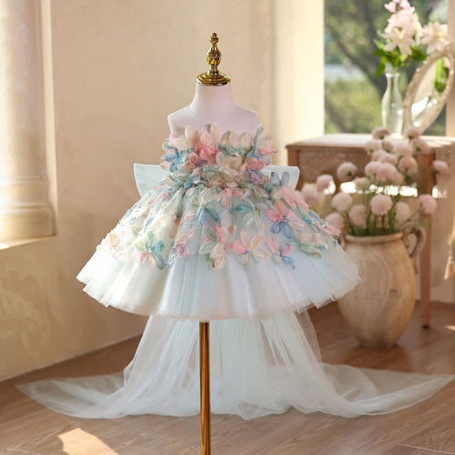 Children's Party Dress Flowers