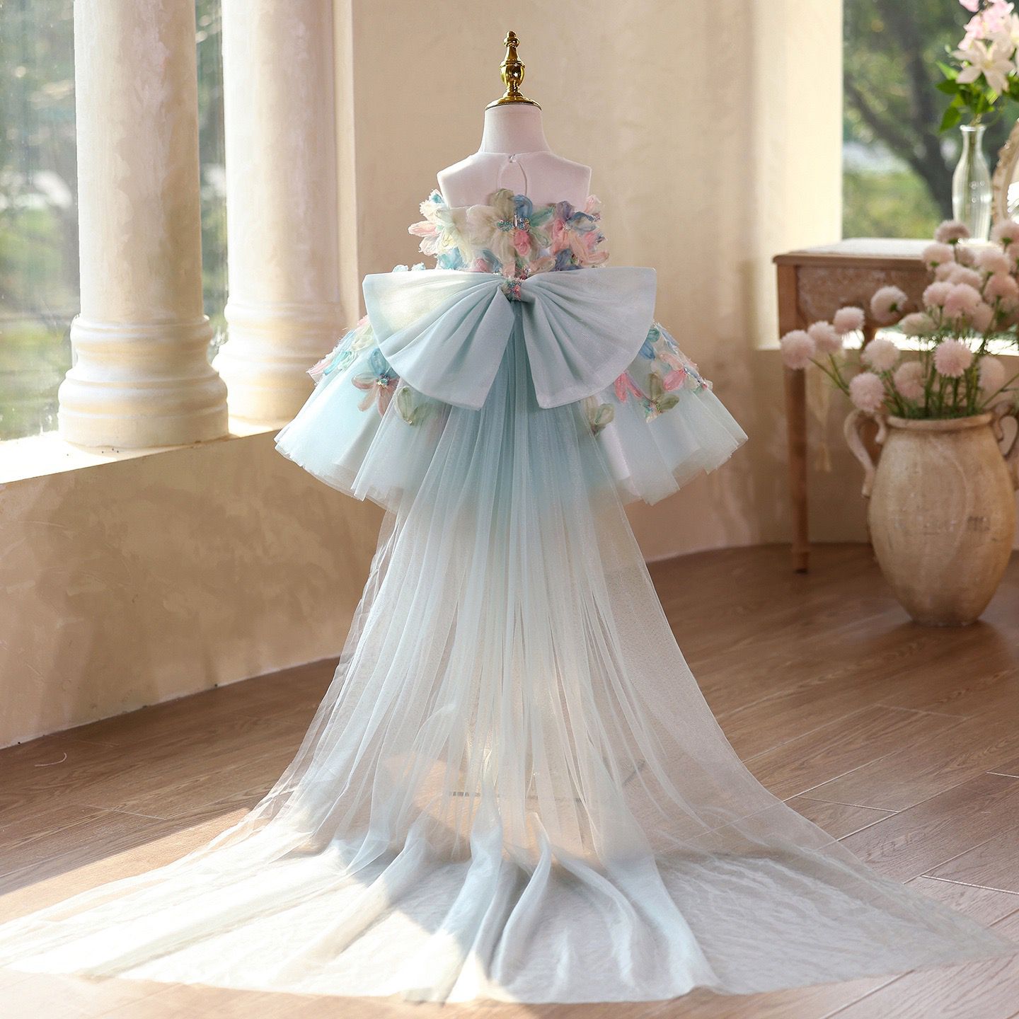 Children's Party Dress Flowers