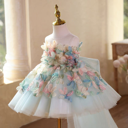 Children's Party Dress Flowers