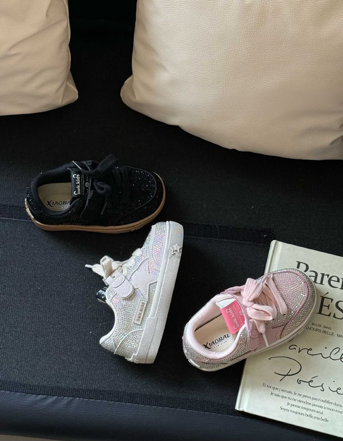 Kids' Shiny Star Sneakers