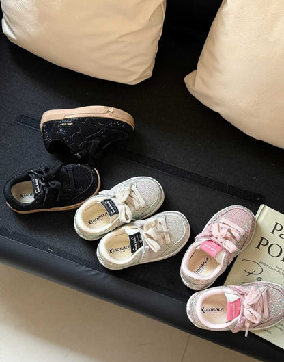 Kids' Shiny Star Sneakers