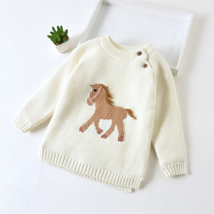 Blusa para clima frío de caballo 