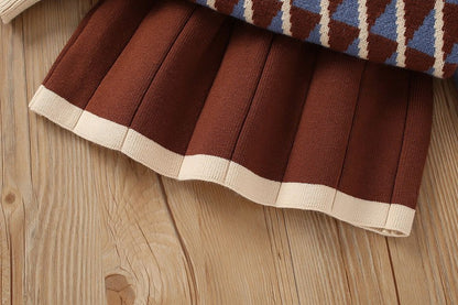 Girls' Knit Bunny Outfit