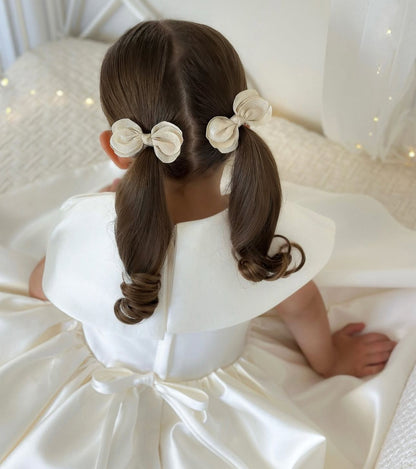 Children's Party Dress with Bow