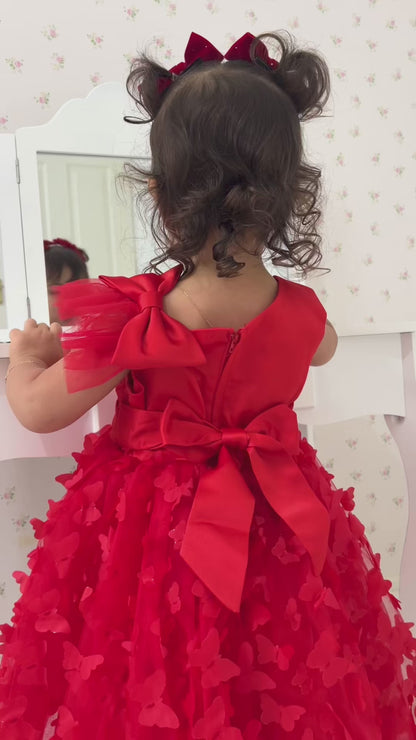 Christmas Party Dress Butterflies