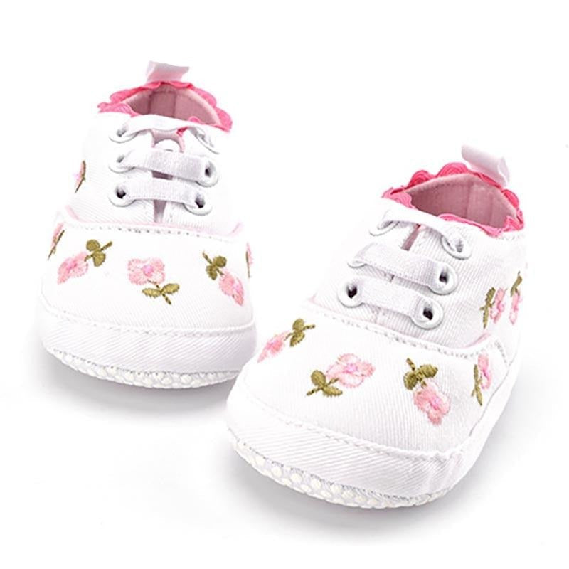 Zapatillas deportivas con bordado para bebé