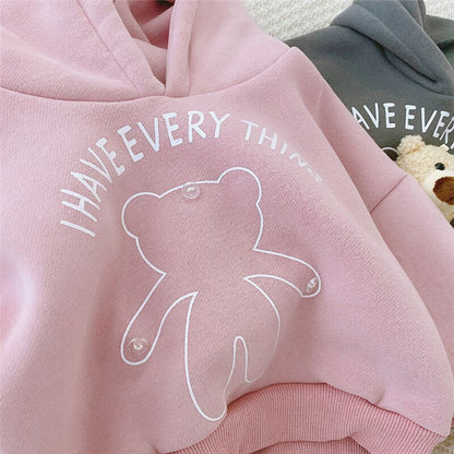 Sudadera con capucha para niños 