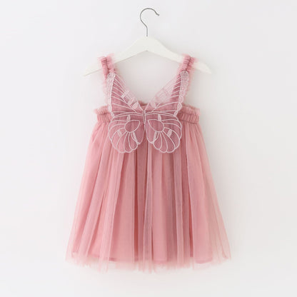 Vestido de princesa ángel mariposa 