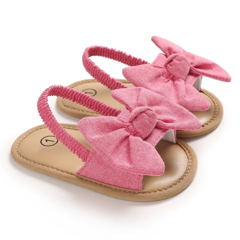 Sandalias con lazo