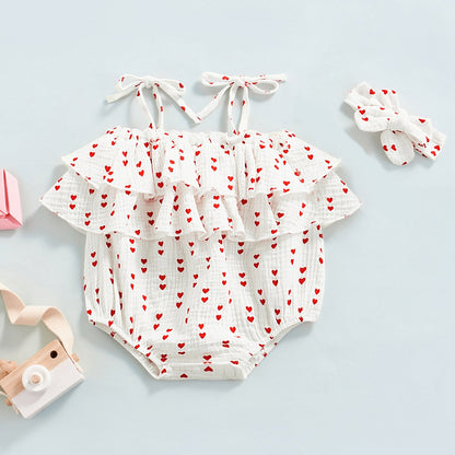 Body infantil Corazones + Cinturón