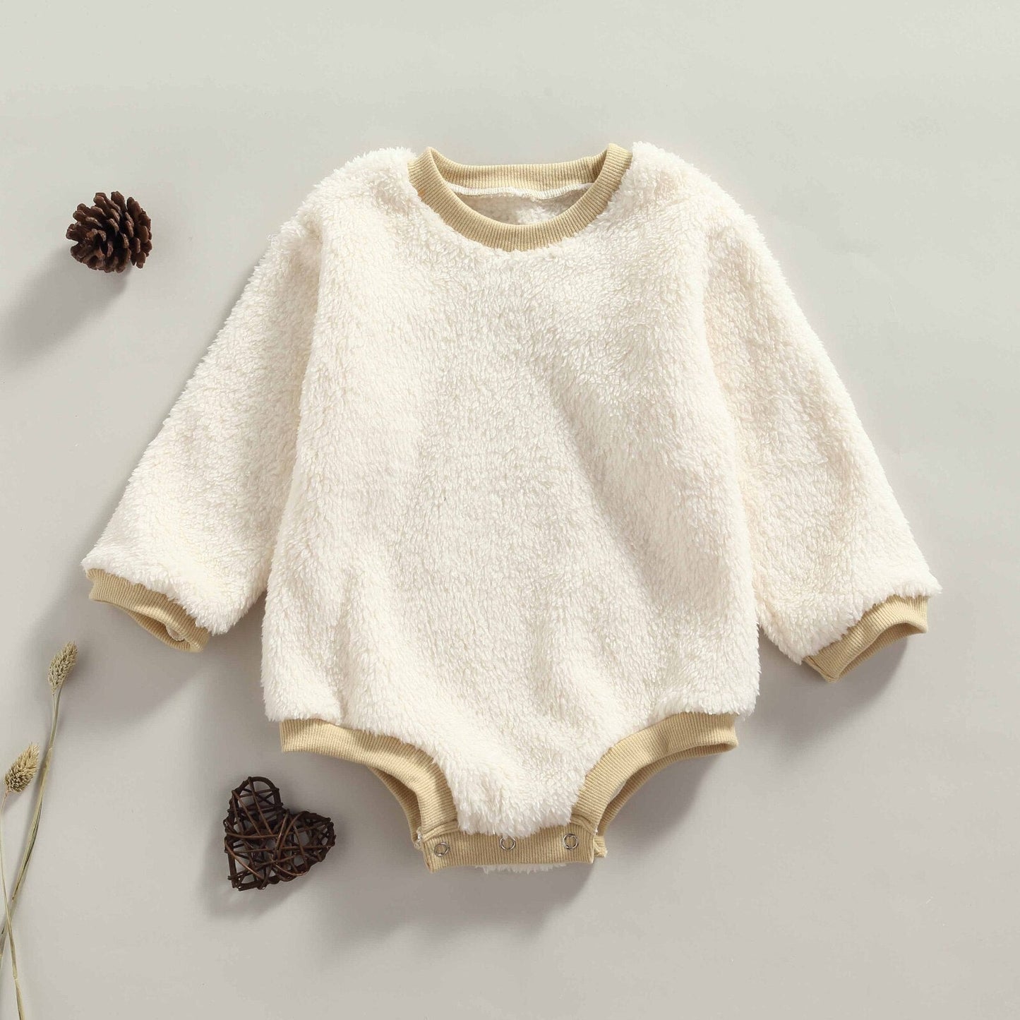 Body de niño con pelo