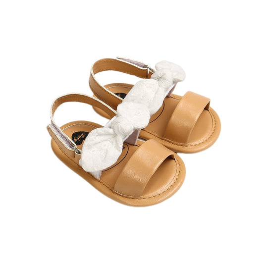 Sandalias casuales con lazo