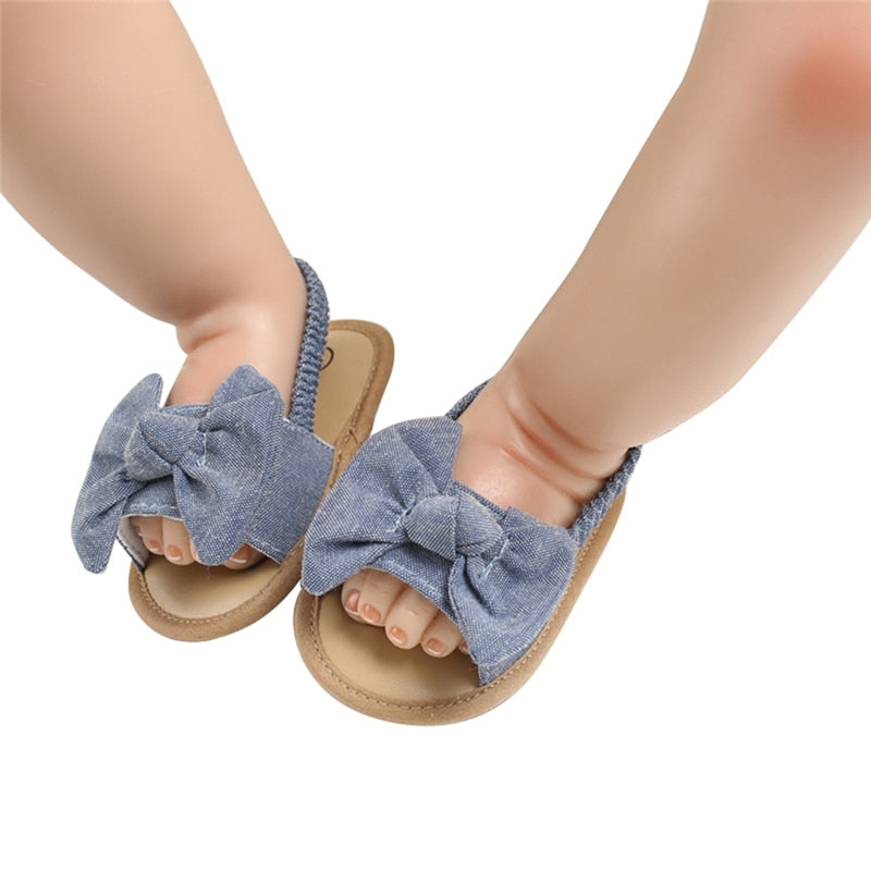 Sandalias con lazo