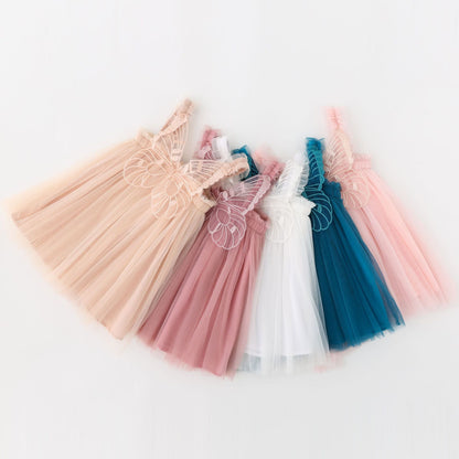 Vestido de princesa ángel mariposa 