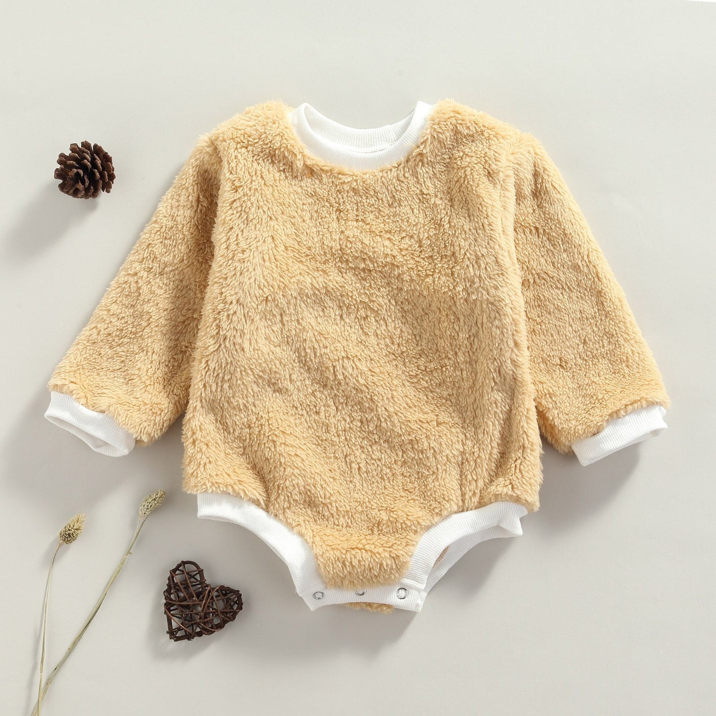Body de niño con pelo