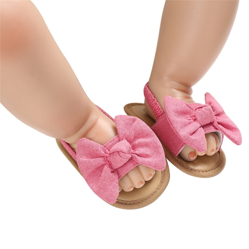 Sandalias con lazo