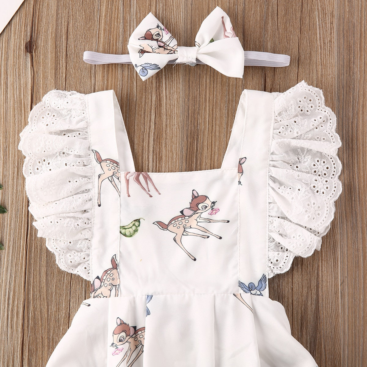 Pelele y diadema de Bambi