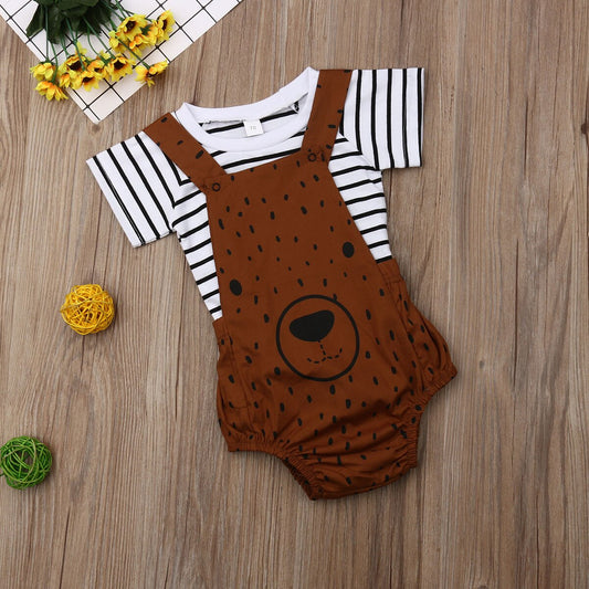 Body/camiseta de oso