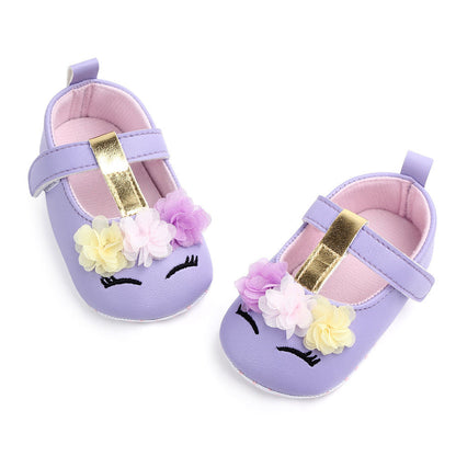 Zapatos de unicornio para niña