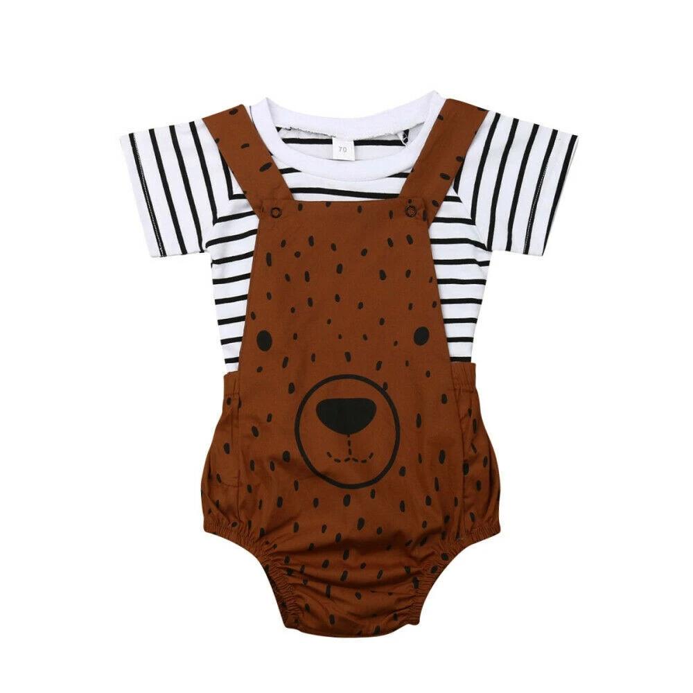 Body/camiseta de oso