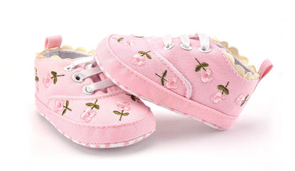 Zapatillas deportivas con bordado para bebé