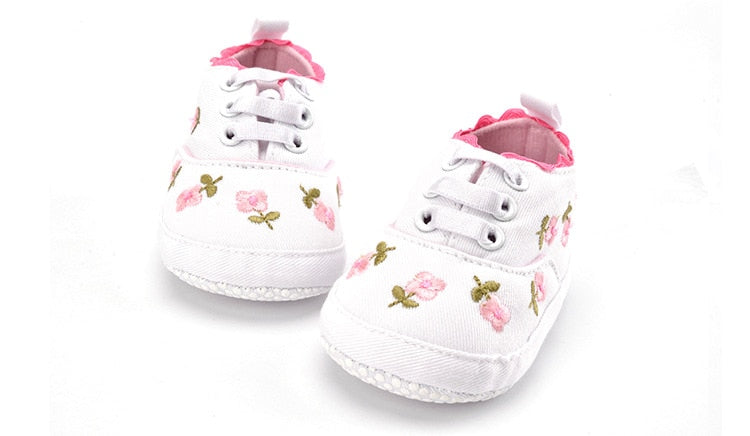 Zapatillas deportivas con bordado para bebé