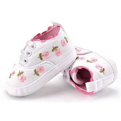 Zapatillas deportivas con bordado para bebé