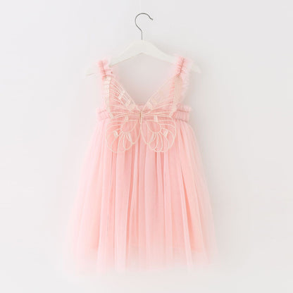 Vestido de princesa ángel mariposa 
