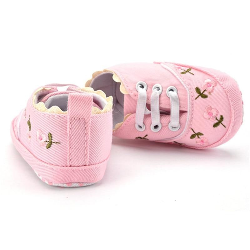 Zapatillas deportivas con bordado para bebé