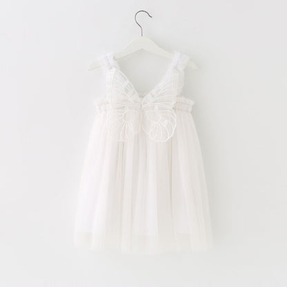 Vestido de princesa ángel mariposa 