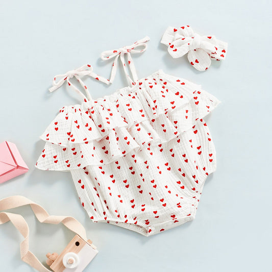 Body infantil Corazones + Cinturón