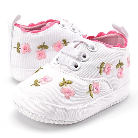 Zapatillas deportivas con bordado para bebé