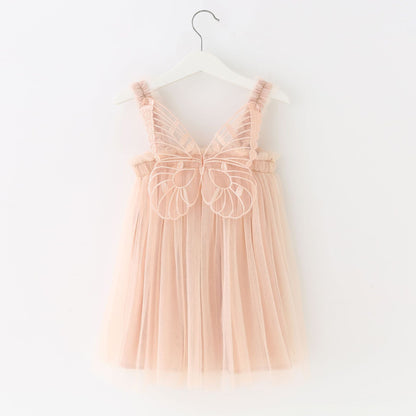 Vestido de princesa ángel mariposa 