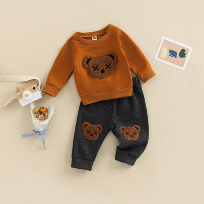 Conjunto infantil de oso