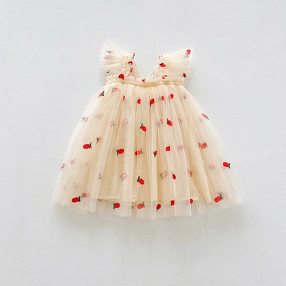 Vestido de princesa mariposa 