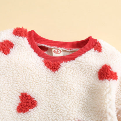 Body infantil Corazones