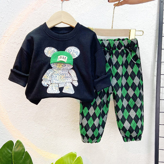 Conjunto de oso para jóvenes adultos 