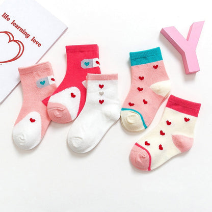 5 pares de calcetines