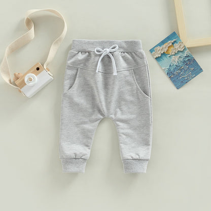 Pantalones deportivos para bebés, niños y niñas