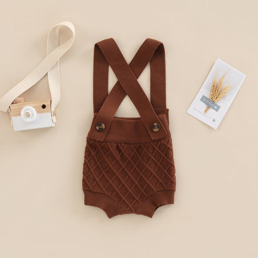 Body infantil marrón