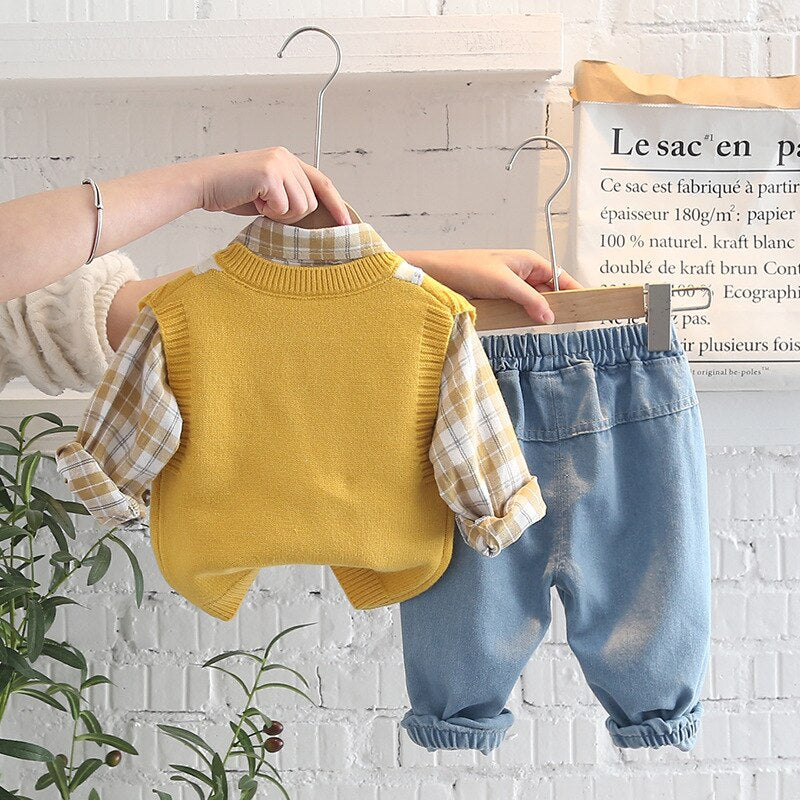 Conjunto de 3 piezas para niño