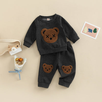 Conjunto infantil de oso