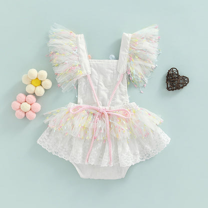 Body infantil de mariposas