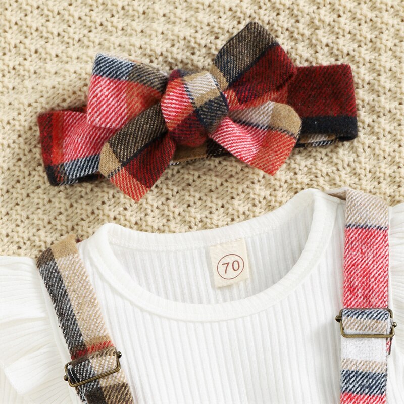 Conjunto de 3 piezas de otoño a la moda